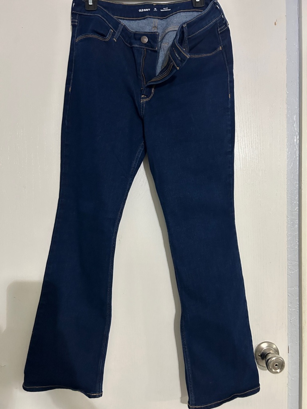 Old Navy Women's Dark Blue Flare Jeans